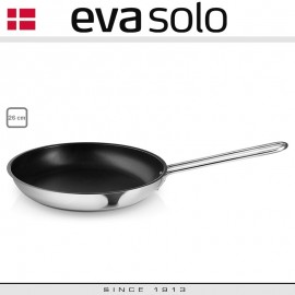 Антипригарная сковорода Stainless Steel Slip-Let®, D 26 см, Eva Solo