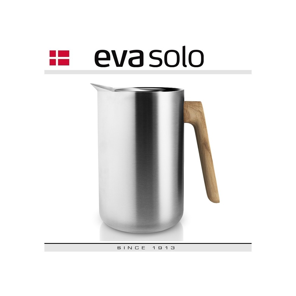 Заварочный кувшин-термос Nordic Kitchen цвет сталь, 1 л, стальная колба, Eva Solo