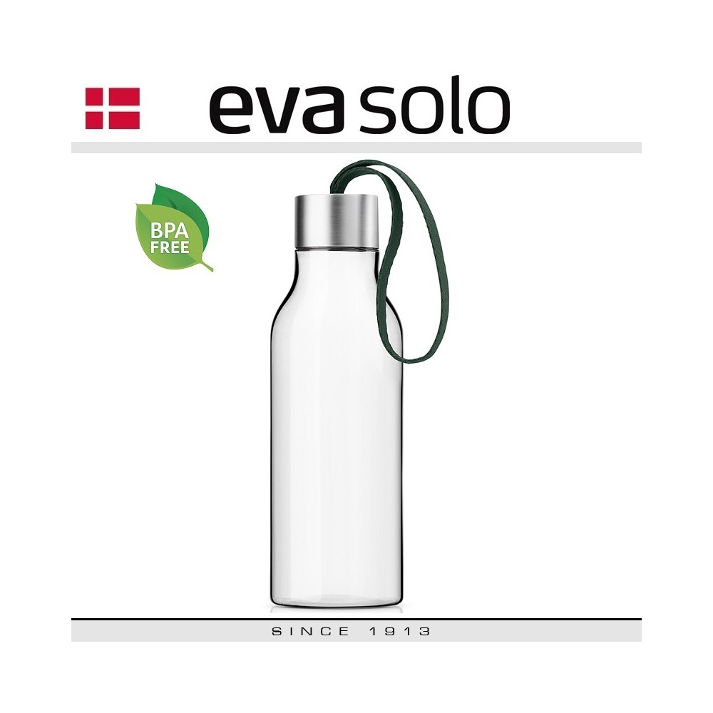Бутылка Drinking Bottle XL, 700 мл, темно-зеленый, Eva Solo