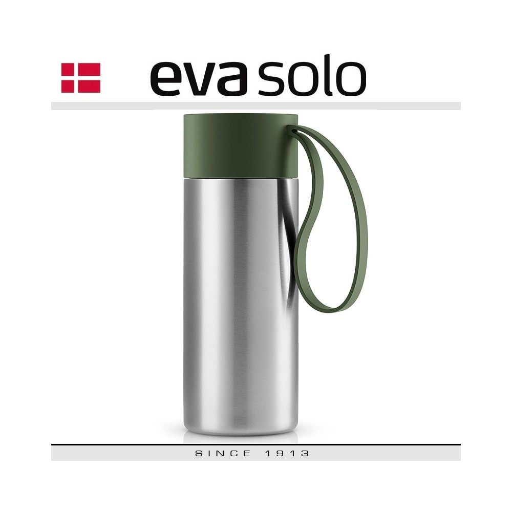 Термос To go темно-зеленый, 500 мл, сталь нержавеющая, Eva Solo