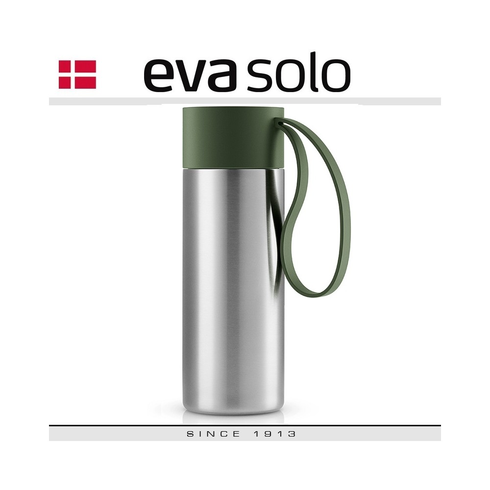 Термос To go темно-зеленый, 350 мл, сталь нержавеющая, Eva Solo