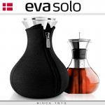 Заварочный чайник стеклянный со стальным пресс-фильтром Tea Maker, 1 л, черный чехол, Eva Solo