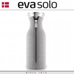 Графин Fridge для горячих и холодных напитков в неопреновом текстурном чехле, 1 л, светло-серый, Eva Solo
