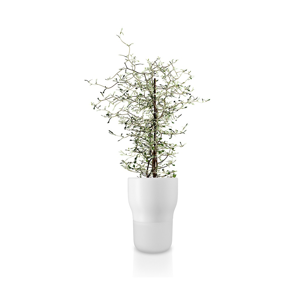 Горшок для растений с функцией самополива d13 см белый, Eva Solo
