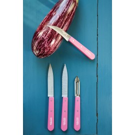 Нож для нарезки les essentiels 10 см розовый, Opinel