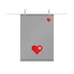 Полотенце кухонное felt heart 68x48 см, Paperproducts Design