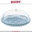 Блюдо Tiffany с крышкой, D 36 см, H 14 см, пластик пищевой, цвет голубой, Guzzini