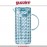 Кувшин Tiffany с колбой для льда и крышкой, 1.75 л, пластик пищевой, цвет голубой, Guzzini