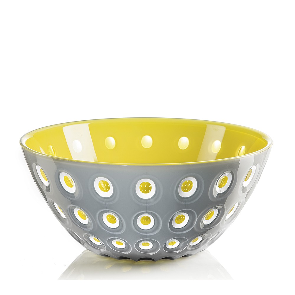 Салатница le murrine 25 см желто-серая, Guzzini