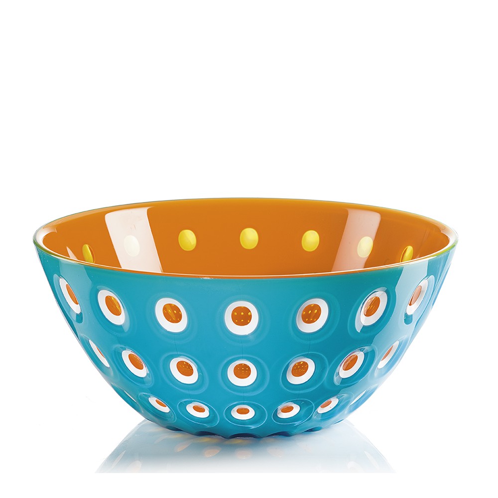 Салатница le murrine 25 см бирюзовая, Guzzini
