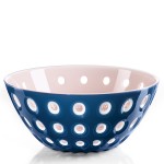 Салатница le murrine 25 см темно-синяя, Guzzini