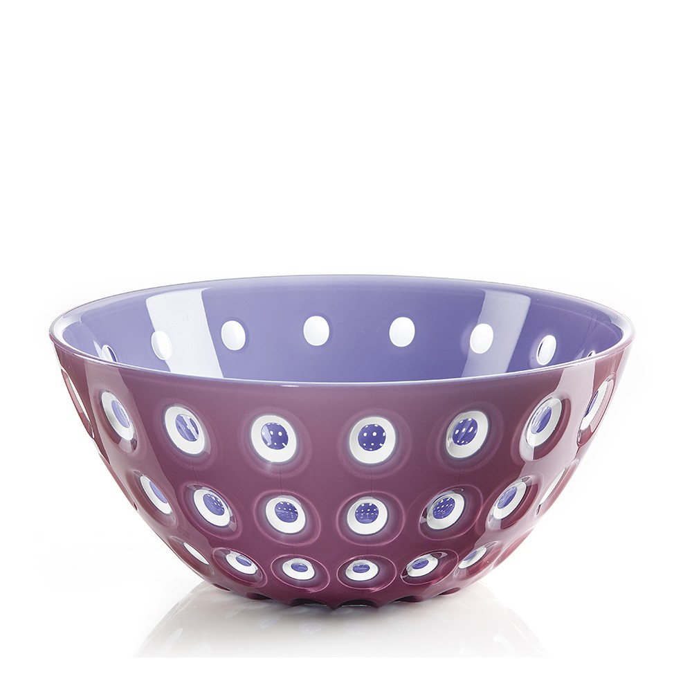 Салатница le murrine 25 см фиолетовая, Guzzini