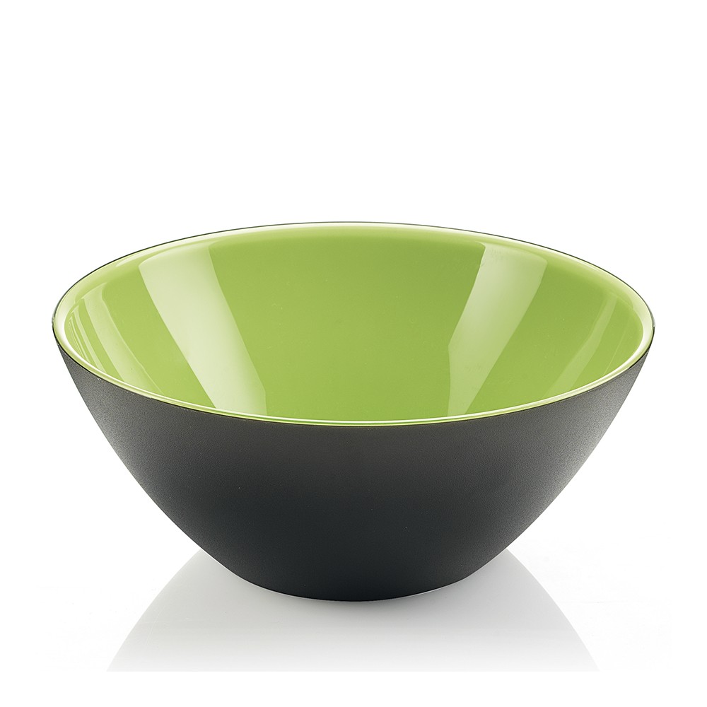 Салатница my fusion black 20 см зеленая, Guzzini