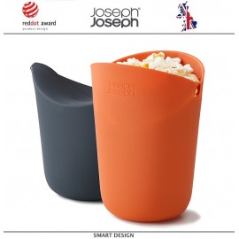 Набор стаканов для приготовления попкорна в микроволновой печи M-cuisine, Joseph Joseph