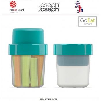 Ланч-бокс GoEat для перекусов, изумрудный, Joseph Joseph