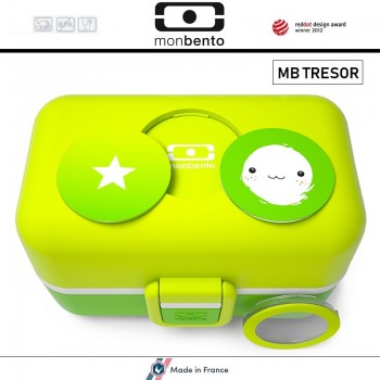 Детский ланч-бокс MB Tresor Lime, Monbento