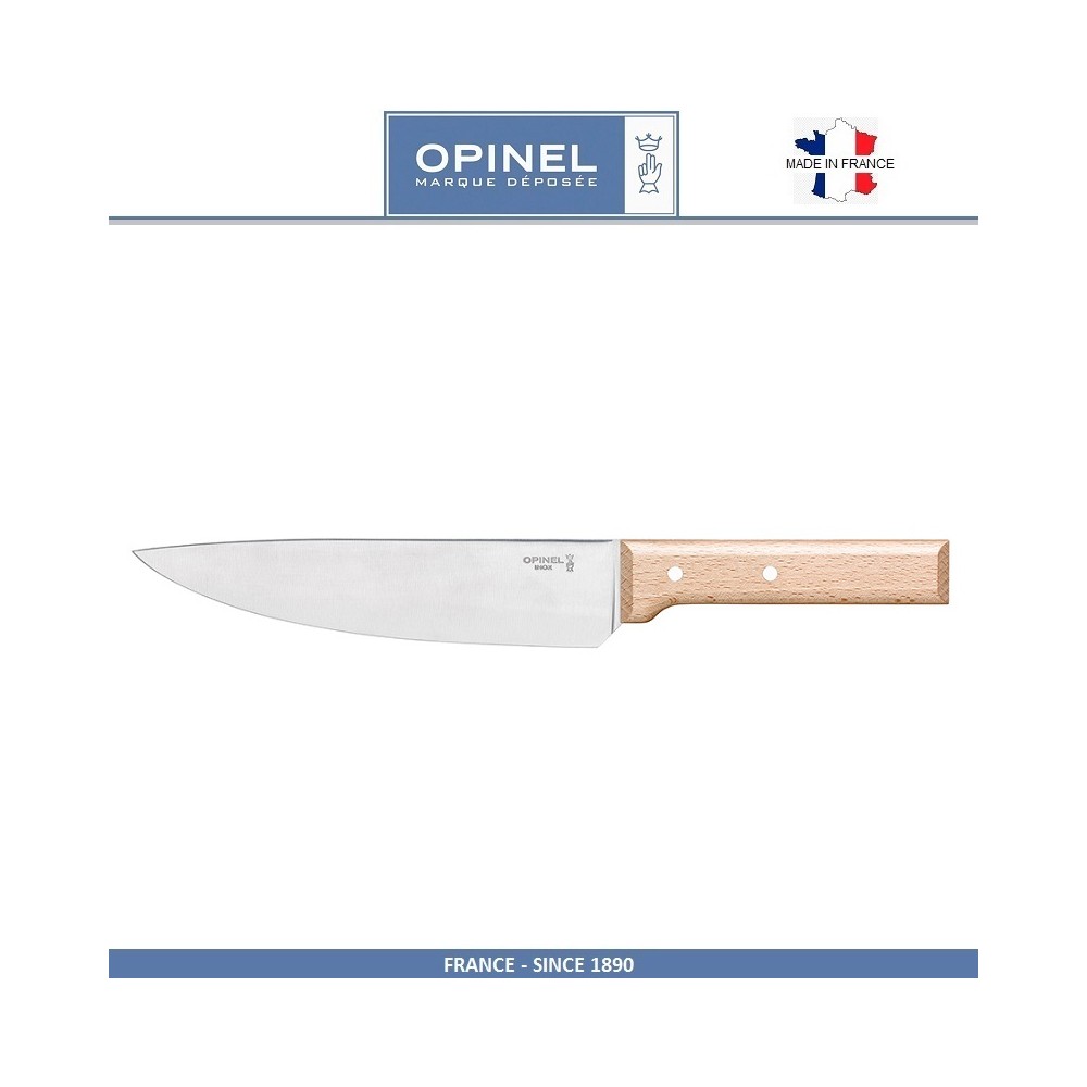 Нож кухонный Parallele шеф, лезвие 20 см, Opinel