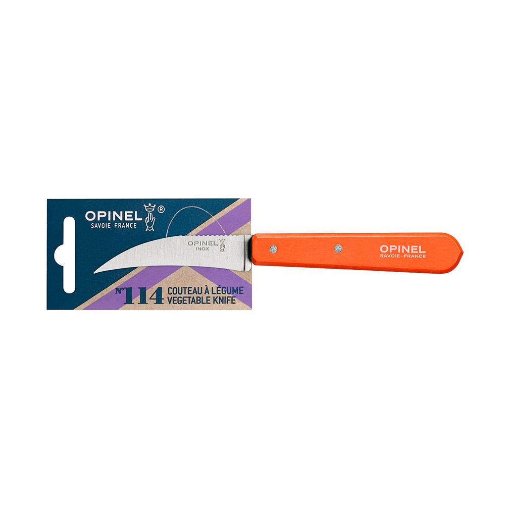 Нож для овощей les essentiels 7 см оранжевый, Opinel