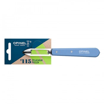 Овощечистка les essentiels 6 см голубая, Opinel