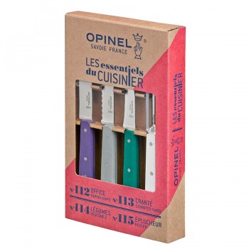 Набор из 4 кухонных ножей les essentiels art deco, Opinel