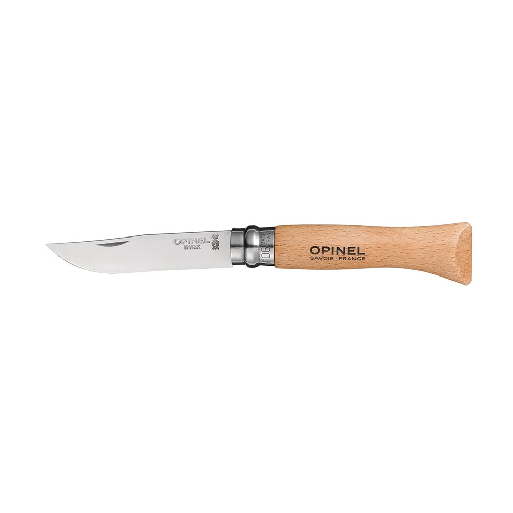 Нож stainless steel с ручкой из оливы 7 см, Opinel