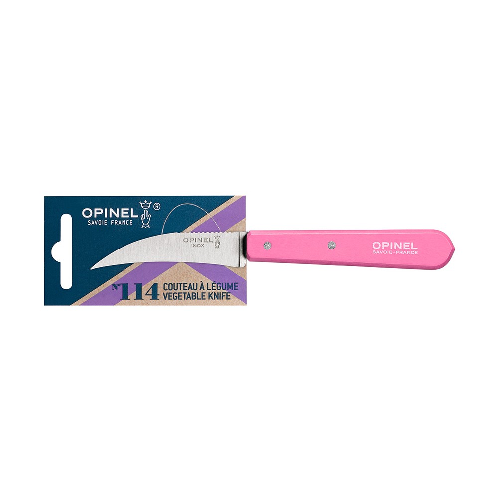 Нож для овощей les essentiels 7 см розовый, Opinel