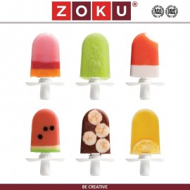 Набор DUO QUICK POP для приготовления домашнего мороженого, фиолетовый, ZOKU