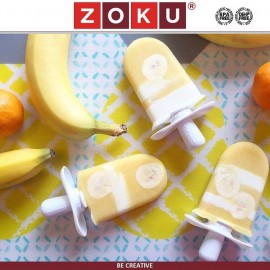 Набор SINGLE QUICK POP для приготовления домашнего мороженого, зеленый, ZOKU