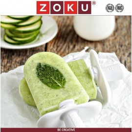 Набор DUO QUICK POP для приготовления домашнего мороженого, оранжевый, ZOKU