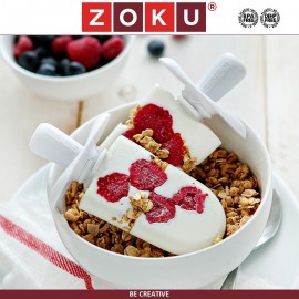 Набор DUO QUICK POP для приготовления домашнего мороженого, оранжевый, ZOKU