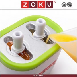 Набор DUO QUICK POP для приготовления домашнего мороженого, фиолетовый, ZOKU