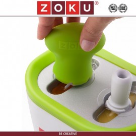 Набор DUO QUICK POP для приготовления домашнего мороженого, фиолетовый, ZOKU