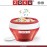 Мороженица ICE CREAM MAKER для приготовления и подачи, 150 мл, красный, ZOKU