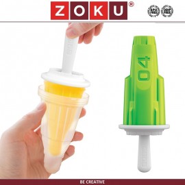 Форма для домашнего мороженого Space (космос), 6 порций, Character Pops, ZOKU