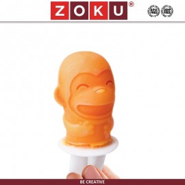 Форма для домашнего мороженого Safari (сафари), 4 порции, Character Pops, ZOKU
