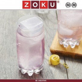 Набор форм JUMBO для льда, 2 шт. по 6 ячеек, силикон пищевой, Zoku