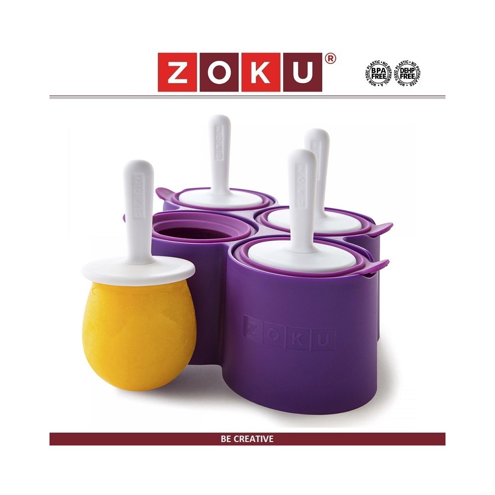 Набор Round Pop для домашнего мороженого, на 4 порции, Classic, ZOKU