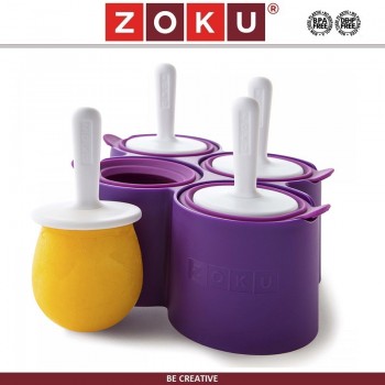 Набор Round Pop для домашнего мороженого, на 4 порции, Classic, ZOKU