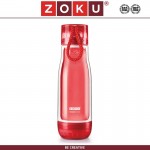 Бутылка-термос ACTIVE с внутренней колбой из стекла, 480 мл, красная, Zoku