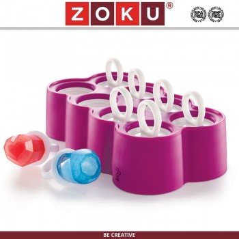 Набор Diamond Rings для домашнего мороженого, на 8 порций, Classic, ZOKU