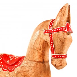 Декоративная лошадка christmas horse, 40х30х13 см, EnjoyMe