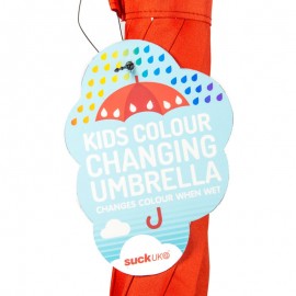 Детский зонт меняющий цвет, Suck UK