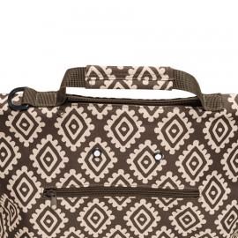 Сумка-тележка trolley m diamonds mocha, Reisenthel