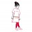 Сумка детская на пояс beltbag cats and dogs rose, Reisenthel