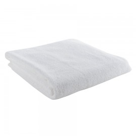 Полотенце банное белого цвета, Tkano