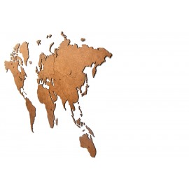Карта-пазл wall decoration, 90х54 см, коричневая, Mimi