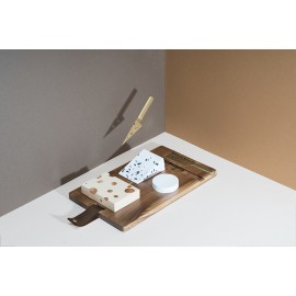 Для подачи сыра: деревянная доска и 2 ножа, подарочная коробка, Doiy
