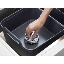 Контейнер для мытья посуды wash&drain™ тёмно-серый, Joseph Joseph