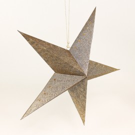 Led-светильник подвесной star 60 см., золотой, EnjoyMe