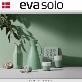 EVA Кофейные стаканы для лунго, 2 шт 230 мл, эвкалиптовый, фарфор, силиконовый ободок, Eva Solo, Дания